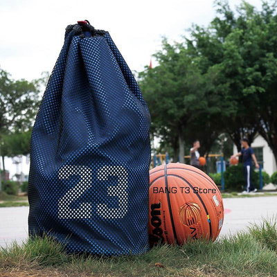 籃球束口袋 實拍影片 台灣出貨 球袋 束口袋 後背包 雙肩包 大容量 BANG 籃球球袋【BO10】