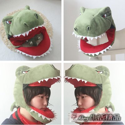 台灣現貨 鯊魚帽  鯊魚頭套 恐龍帽 恐龍頭套 麋鹿帽 搞怪拍照道具蕭敬騰 帽子 搞怪帽子 禮物 搞怪服飾
