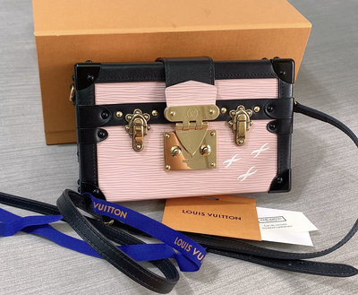 小巴黎二手名牌 真品Lv 月光寶盒 mini旅行箱 原價17萬