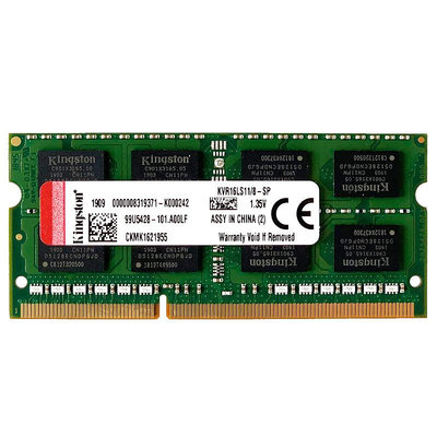 正品金士頓DDR3/3L 4G 8G 1333 1600筆記本電腦內存條1.5V/1.35V