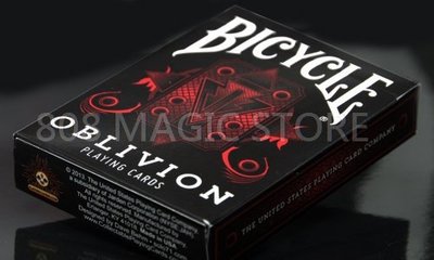 [808 MAGIC]魔術道具 1st Run Misprinted Bicycle Oblivion Deck