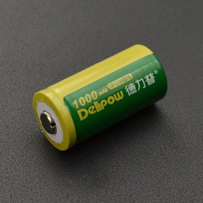 CR123A可充電式鋰電池-3.6V 麥昆小車鋰電池模塊+鋰電池