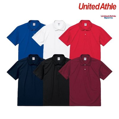United Athle 2020-01 素面涼感透氣 機能POLO衫 透氣衫 短T 休閒POLO衫 休閒短T 短袖T