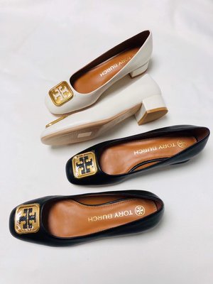 全牛皮跟鞋DANDT時尚復古銅釦牛皮粗跟鞋（21 OCT 366740626) 同風格請在賣場搜尋TUB或外銷女鞋