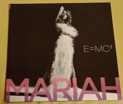(現貨,美版,2008年首版,環球唱片,片美)瑪麗亞凱莉Mariah Carey-蝴蝶效應E=MC2雙黑膠2LP