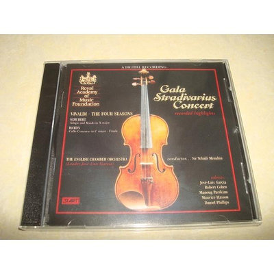 音樂CD Gala Stradivarius Concert 昂貴的音樂會 小提琴天碟CD 全新現貨AA
