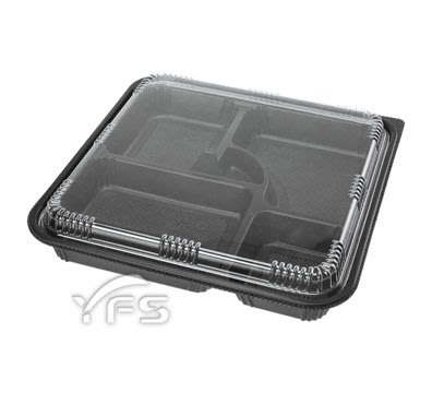 SM3-1103五格餐盒 (免洗便當盒/雞腿/排骨/豬排/外帶餐盒/小菜/滷味)