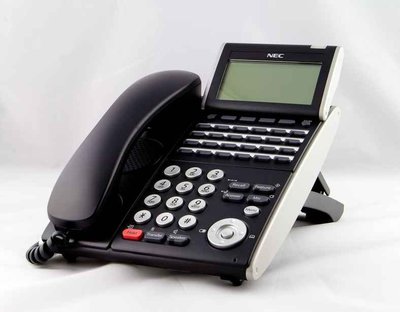 NEC DT300 DTL-24D-1P(BK)TEL 24 鍵顯示型數位話機 2手良品 SV8000總機專用