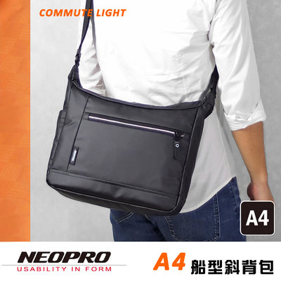 現貨配送【NEOPRO】日本機能 防水 A4船型斜背包 側背包 iPad平板電腦包 日本製素材【2-873】
