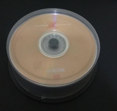 RiTEK 錸德 8x DVD+R 空白光碟片 X版 原廠25片裝 4.7gb 布丁桶