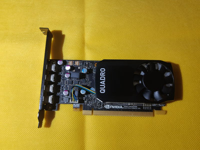 格里菲樂園 ~  NVIDIA QUADRO P600 顯示卡  PCI-E 2GB