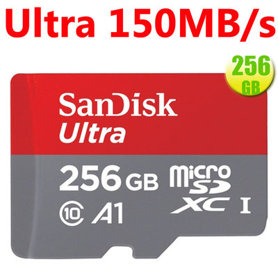 SanDisk 256GB 256G microSD【150MB Ultra】SDSQUAC-256G 手機記憶卡