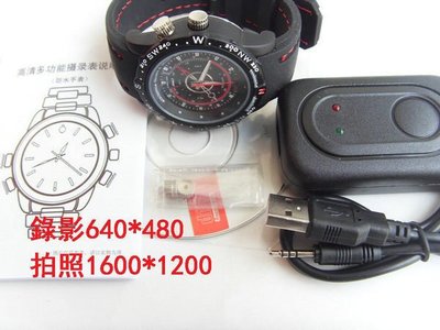 最高清32G運動型防水 針孔錄影手錶 錄影1280960拍照32642448錄影筆攝影手錶 隨身碟
