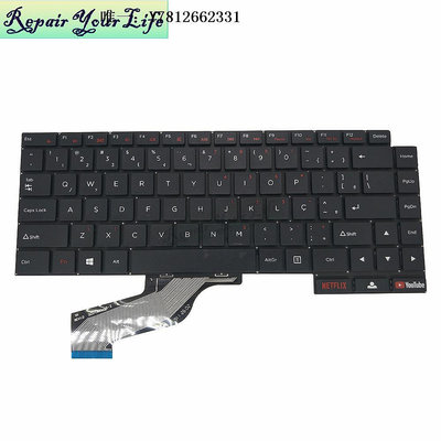 電腦零件Positivo Motion Plus Q464b ZR3630 SCDY300-16-2 BR巴西文鍵盤筆電