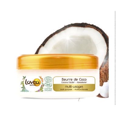 LOVEA法國原裝進口純天然有機椰子滋養霜添加乳油木果油Lovea Bio Coconut Butter150ML