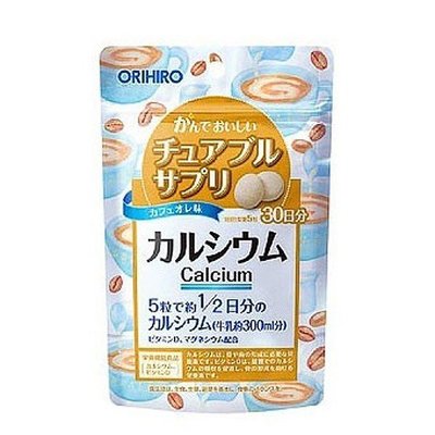 ❤️甜甜小舖❤️日本  ORIHIRO 營養補充咀嚼錠 系列 30日份 鈣  乳酸菌    咖啡歐蕾口味