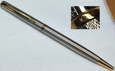 威利的鋼筆世界【派克INSIGNIA】全新INSIGNIA鍍銀原子筆
