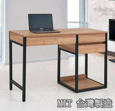 【萊夫家居】HJS-612-1：系統三抽書桌【台中家具】辦公桌 工作桌 電腦桌 系統家具 低甲醛E1系統板 台灣製造