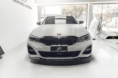 【政銓企業有限公司】BMW G20 G21 MTECH 保桿專用 3D 款 碳纖維 卡夢 前下巴 免費安裝 現貨