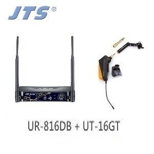【金聲樂器】JTS UR-816DB + UT-16GT 吉他/薩克斯風 無線收音組 升級BNC加粗天線 訊號增強