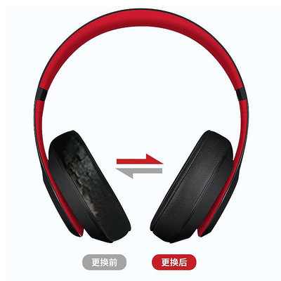 適用索尼SONY MDR-7506耳罩CD900ST耳機套V6 7510 7520海綿套耳罩替換維修配件小羊皮耳機保護套