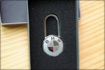 【This is Eddie】BMW德國製造原廠貨~不鏽鋼金屬鑰匙圈/鑰匙環!