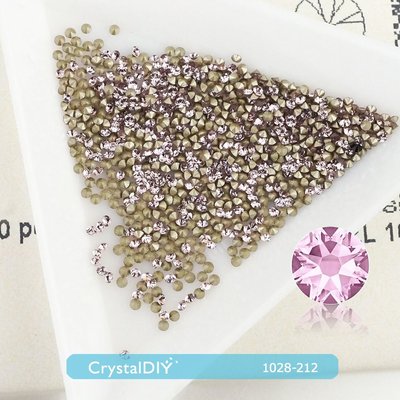 奧地利SW水晶圓形石 #1028粉紫晶(212) PP8(1.4~1.5mm) 100顆
