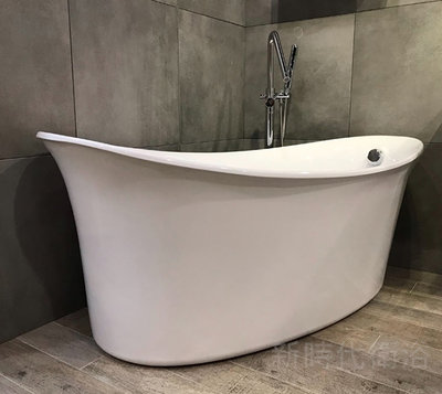 [新時代衛浴] 130~160cm多種尺寸薄邊浴缸，高斜背質感好，斜度舒適ZG-2H