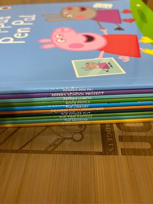 Peppa Pig 10書+CD布袋組（全英文）