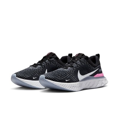 現貨 iShoes正品 Nike React Infinity Run FK 3 男鞋 黑 慢跑鞋 DZ3014-001