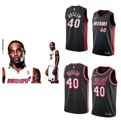 NBA Miami Heat邁阿密熱火隊 #40 Udonis Johneal Haslem烏杜尼斯·哈斯勒姆 籃球球衣-master衣櫃3