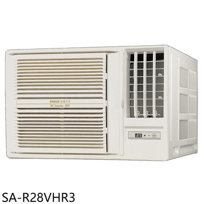 《可議價》SANLUX台灣三洋【SA-R28VHR3】R32變頻冷暖右吹窗型冷氣(含標準安裝)