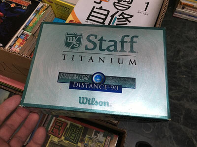 合售未使用 staff titanium core wilson 高爾夫球 4-來可家居