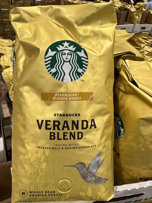 COSTCO好市多代購 Starbucks 黃金烘焙綜合咖啡豆 1.13公斤