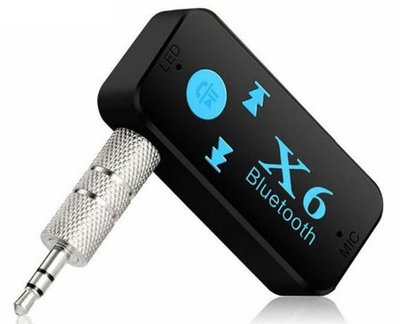 X6 藍芽音頻接收器 3.5mm AUX音源輸出 插卡 TF卡 AUX車用汽車藍芽