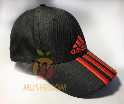全新 現貨 Adidas 愛迪達 厚版 棒球帽 帽子 運動帽 高爾夫球 S20461 免運 灰橘配色