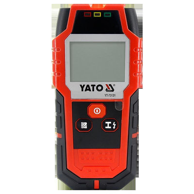 牆壁探測儀YATO多功能墻體探測儀電線電纜鋼筋金屬水管監檢測器透視掃描儀