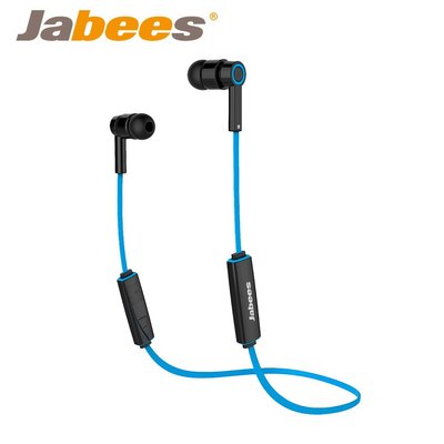 【3C工坊】Jabees OBees 藍牙4.1 時尚運動防水耳機 - 藍色(含運)