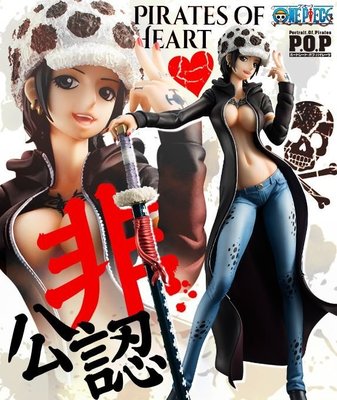 鼎飛臻坊 ONE PIECE 海賊王 托拉法爾加 羅 POP 女版造型 公仔 擺飾 日本正版 預購