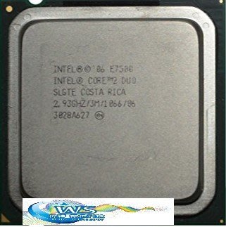 ntel Core 2 Duo E7500 ( 2.93G / 1066MHz / 3M/ 45nm /雙核心)