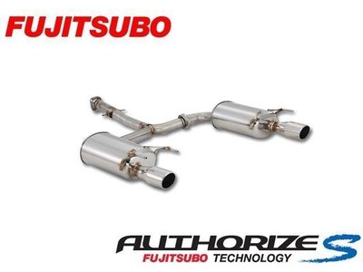 日本 Fujitsubo Authorize S 藤壺 排氣管 中段 Subaru Legacy BR 2009+ 專用