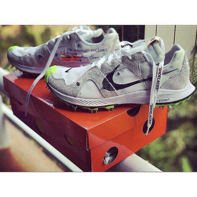 OFF-WHITE x Nike Zoom Terra Kiger 5 釘 白綠  運動  CD8179慢跑鞋【ADIDAS x NIKE】