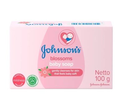 【Johnson's 嬌生】嬰兒潤膚香皂-花香(100g)