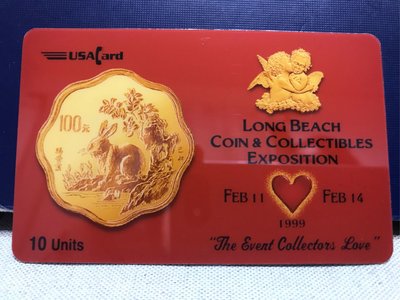 美國🇺🇸電話卡（USA Card）-The Event Collectors Love -1999 情人節
