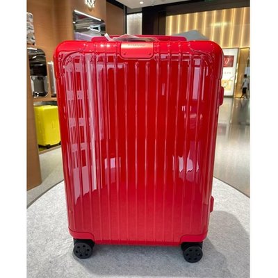 二手正品 98新  RIMOWA Essential Cabin 21寸 正紅色 行李箱 登機箱 83253654