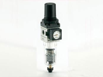 (自動排水) 空壓機濾水器 迷你型濾水調壓 小型空壓機適用 1/4牙 (濾水+調壓) 台灣製造