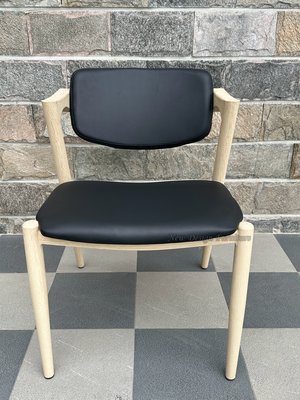 【N D Furniture】台南在地家具-經濟型工業風洗白色木紋鐵管餐椅/zchair椅/宮崎椅MC