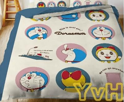 =YvH=雙人涼被 台灣製造 正版授權 5x6尺 哆啦A夢 小叮噹 百變生活 Doraemon