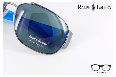 【My Eyes 瞳言瞳語】全新Polo Ralph Lauren帥勁太陽眼鏡 時尚有型(3063)