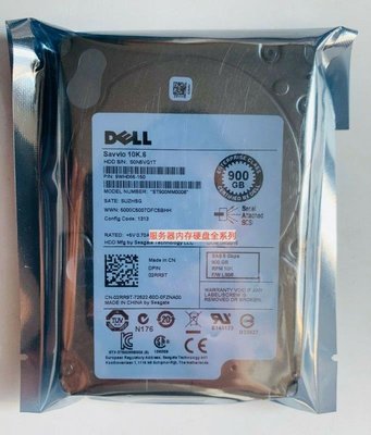 DELL R720 R730 R730XD 伺服器硬盤 900G 10K SAS 2.5  6GB 900GB